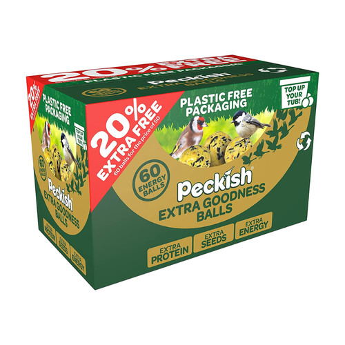 Peckish extra goodness energy - goodness,