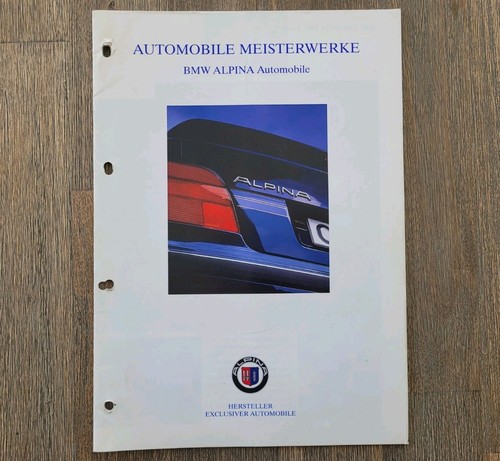 Bmw alpina b12 b10 - alpina, b12/b10/b8/b3/v8