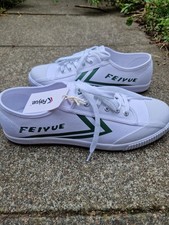 FE LO 1920: White/Green Feiyue