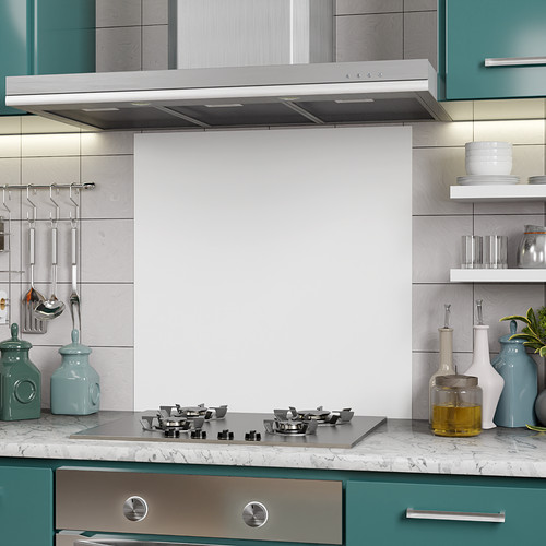 Stainless steel splashback - steel,