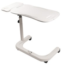 Over bed chair table with - table,