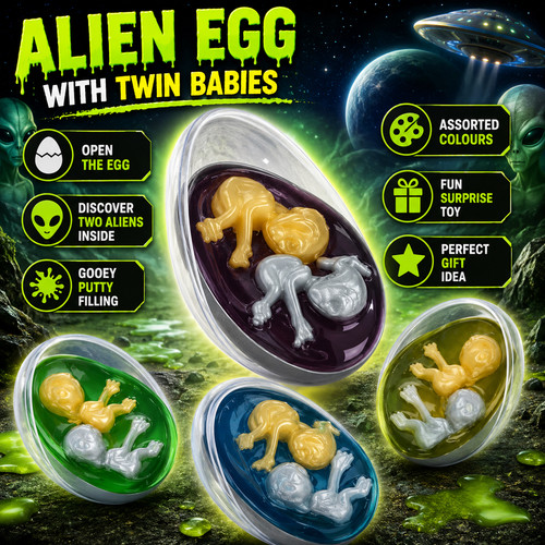 Large space alien - egg, 2