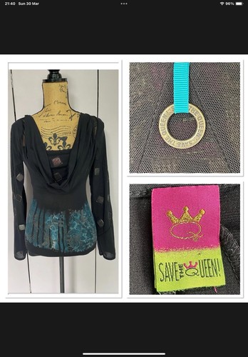Save the queen black - save,