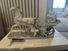 White and Silver Horse and