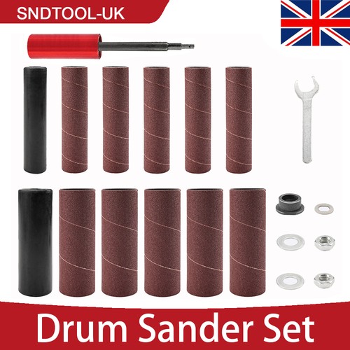 Hand held spindle drum - drum, sander