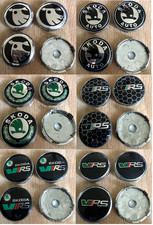 4x SKODAs 60mm Alloy Wheel Hub