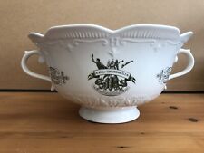HENDRICKS GIN - RARE - OFFICIAL  MERCHANDISE PORCELAIN PUNCH COCKTAIL BOWL