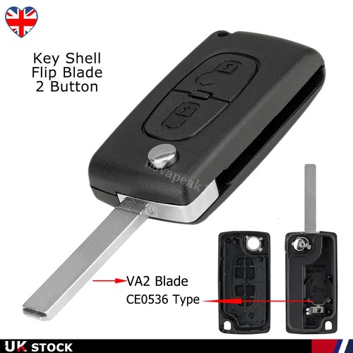 Button flip key fob - fob, for