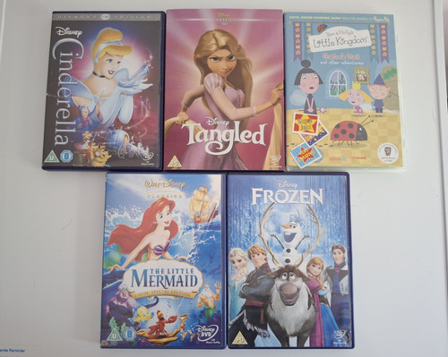 Disney dvd bundle - disney, cinderella