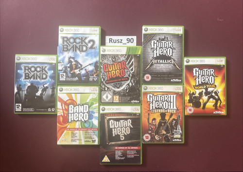 Guitar hero rock band xbox - hero,