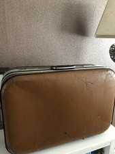 Vintage Brown Suitcase -