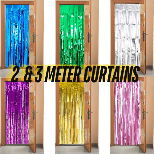 Foil fringe tinsel - foil,