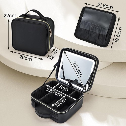 Travel makeup case - makeup, with