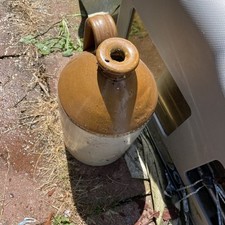 Vintage Large Stoneware Flagon Rare 14”Display Prop