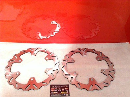 Pair front brake discs - pair,