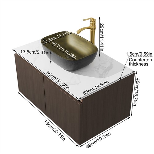 Bathroom vanity sink basin - vanity,