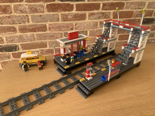 Lego city train station - city:,