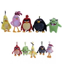 Angry Birds Movie Soft Toy Large Plush Bag Clips Official Key Ring Chain movie