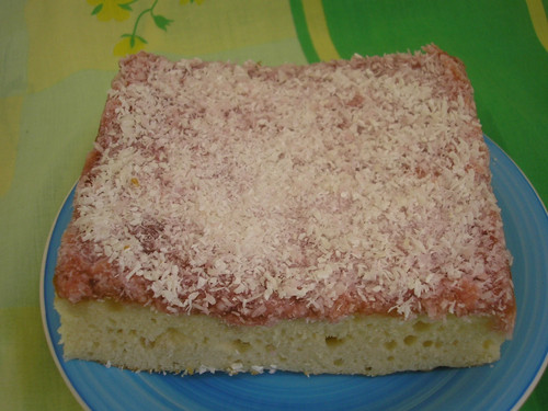 Home made jam - coconut, sponge
