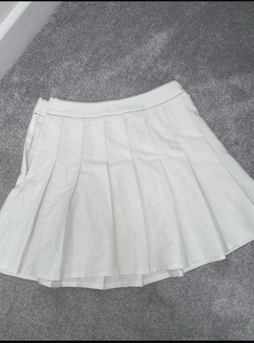 White shein skirt tennis - white,