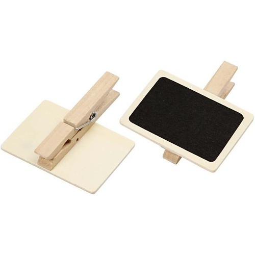 Chalkboard 7cm clip - 7cm, holder
