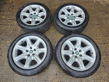 GENUINE JAGUAR FLUTE XJ8 XK8 XJR STAGGERED ALLOY WHEELS 18 INCH 8J 9J 18CHX33