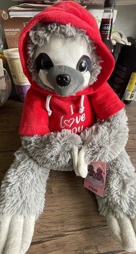 Adorable hanging sloth teddy - sloth,