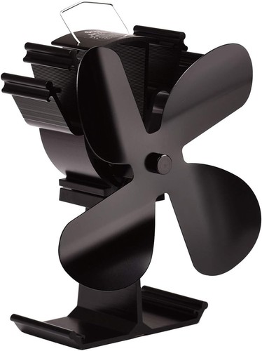 Blade stove fireplace fan - fireplace,
