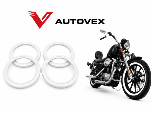 White wall motorbike tyre - 21",