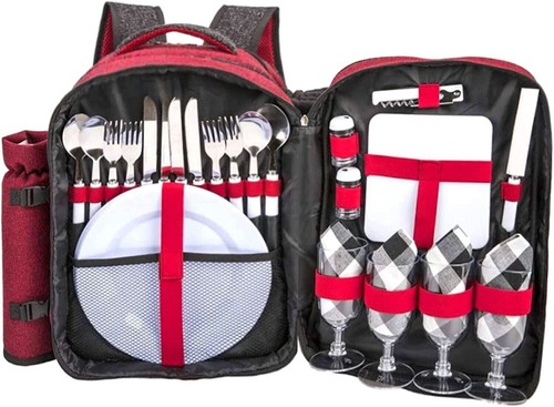 Picnic backpack set for - picnic, 4