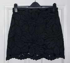 BNWT TOPSHOP BLACK CUTWORK