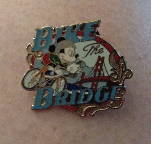 Disney pin mickey mouse bike - disney,