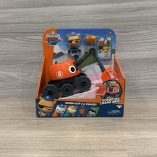Octonauts Terra Gup 3 Toy Kwazii Figure Vehicle Set Kids Children New Crane Dig