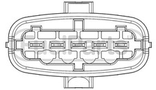 Air Mass Sensor MAFS008-M Fuel Parts Flow Meter Genuine Top Quality Guaranteed
