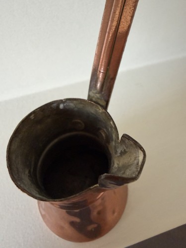 Vintage turkish copper coffee - turkish,
