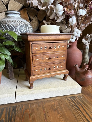 Vintage miniature wooden