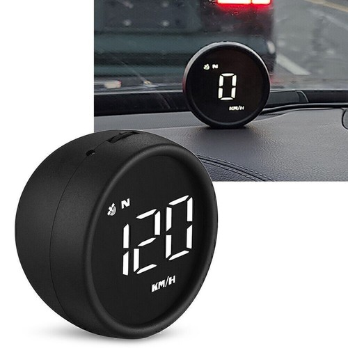 White digital gps speedometer - white,