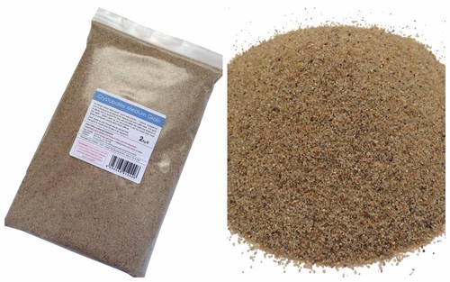 2kg natural colour silica sand - 2kg,