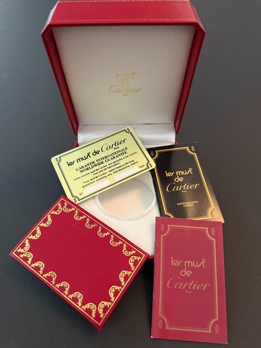 Must cartier watch box - must,