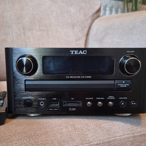 Teac h258i black stereo - cr-h258i,