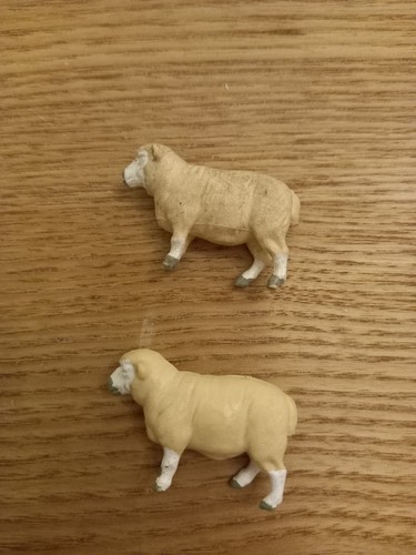 Vintage toy farm yard sheep - farm, x