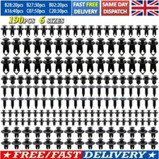 x190 Car Rivet Splash Guard Sill Wheel Arch Trim Panel Lining Clips Fastener