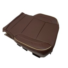 2014-2019 For Chevy Silverado High Country Front Driver Bottom Seat Cover Brown