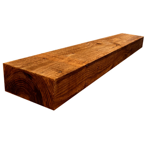 Brown timber sleepers - 2.4m, x