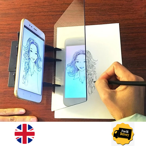 Portable optical drawing board - drawing,