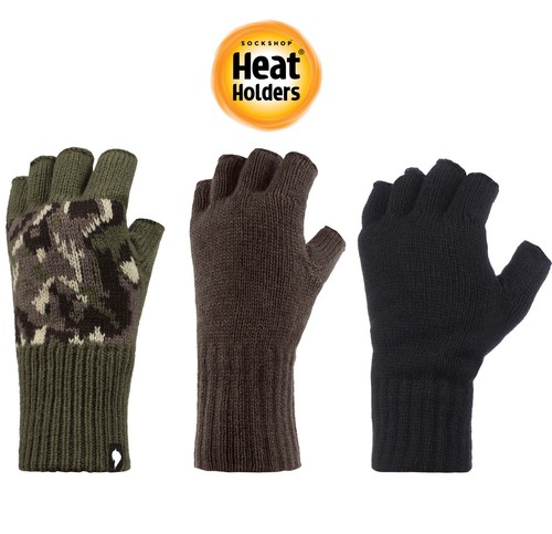 Fingerless gloves mens pair - fingerless,