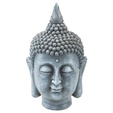 Zen Garden Buddha Head 12"