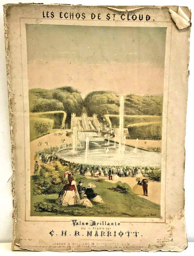 Antique piano sheet music les - antique,