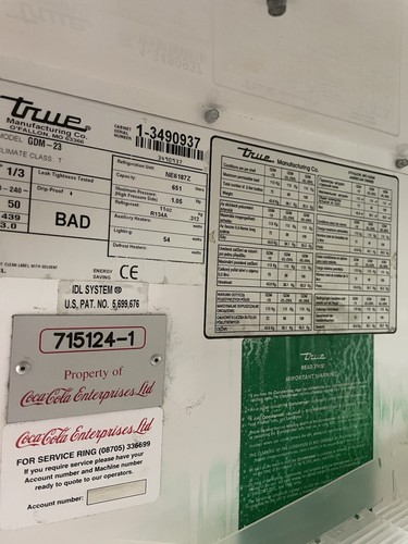 Coca cola fridge - coca,
