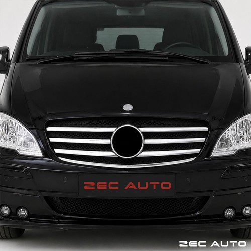 Chrome front grill - front, trim